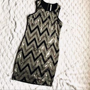 🌸2/$20🌸 Black and Silver Sequin Dress